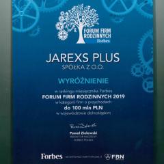 Wyróżnienie Forbes
